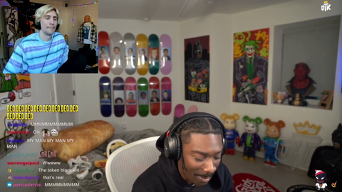 xQc on Bruce constantly bringing up race and calling himself the "black shield" after leaving OTK