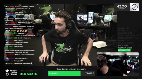 Pokimane drop 10K in the Zevent to support charity on Domingo's stream