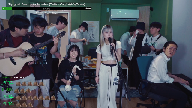 In light of all this drama, here's a clip of a group of friends just singing and vibing together