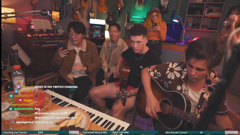 Zane Carney kills a Despacito guitar solo (w/ Charming_Jo and TJBrown)