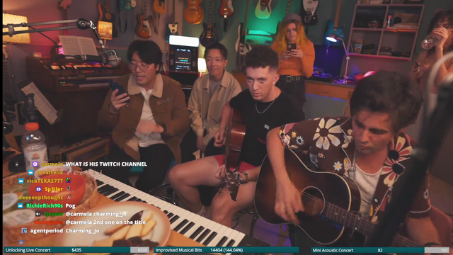 Zane Carney kills a Despacito guitar solo (w/ Charming_Jo and TJBrown)