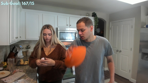 Emmy laughs at erobb's joke