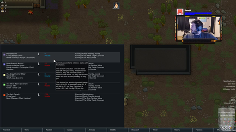 ColorBlind streamer getting trolled by his wife.