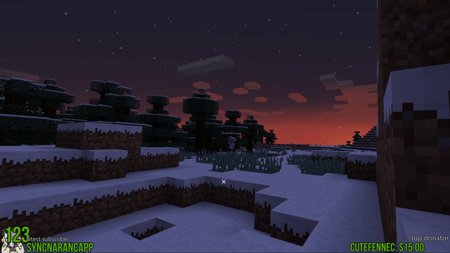 Poke Gets Spooked in Minecraft