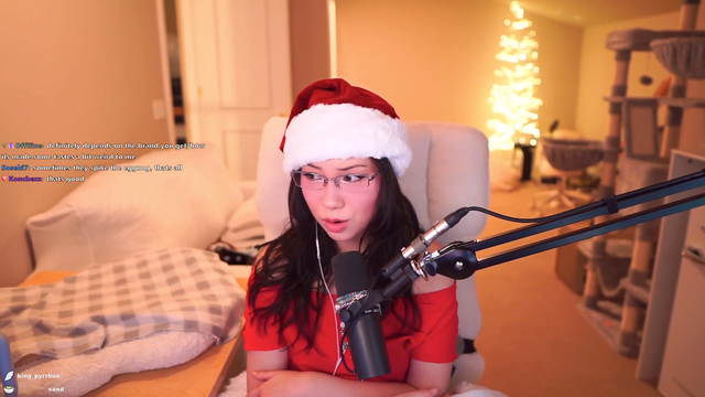 Jodi just wanted to spread holiday cheer with a quick Christmas stream