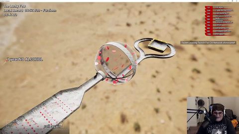 Unfortunate winner on AndyMilonakis' marbles stream