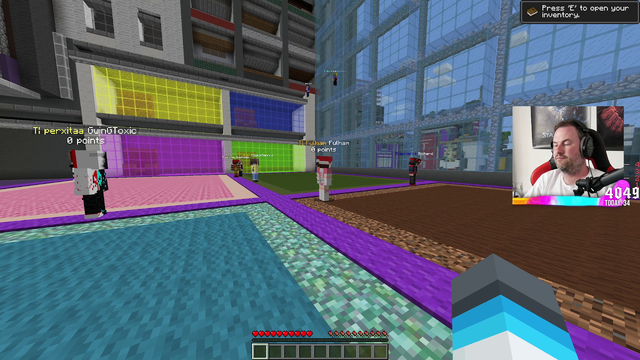 Watching a Minecraft stream while applying for a mortgage