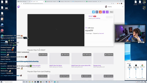 Destiny calls out Mizkif