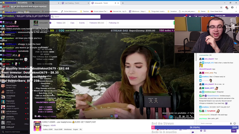 Professor Milk finds something curious about Amouranth