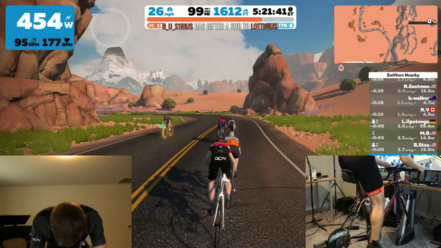 Waffle finishes his first century bike ride