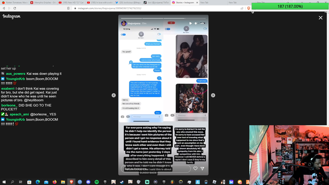 Kai cenat's friend Djigui Sack has been accused of raping a woman at kai's party. She accuses kai of knowing what happened and not speaking out, link to full story in comments