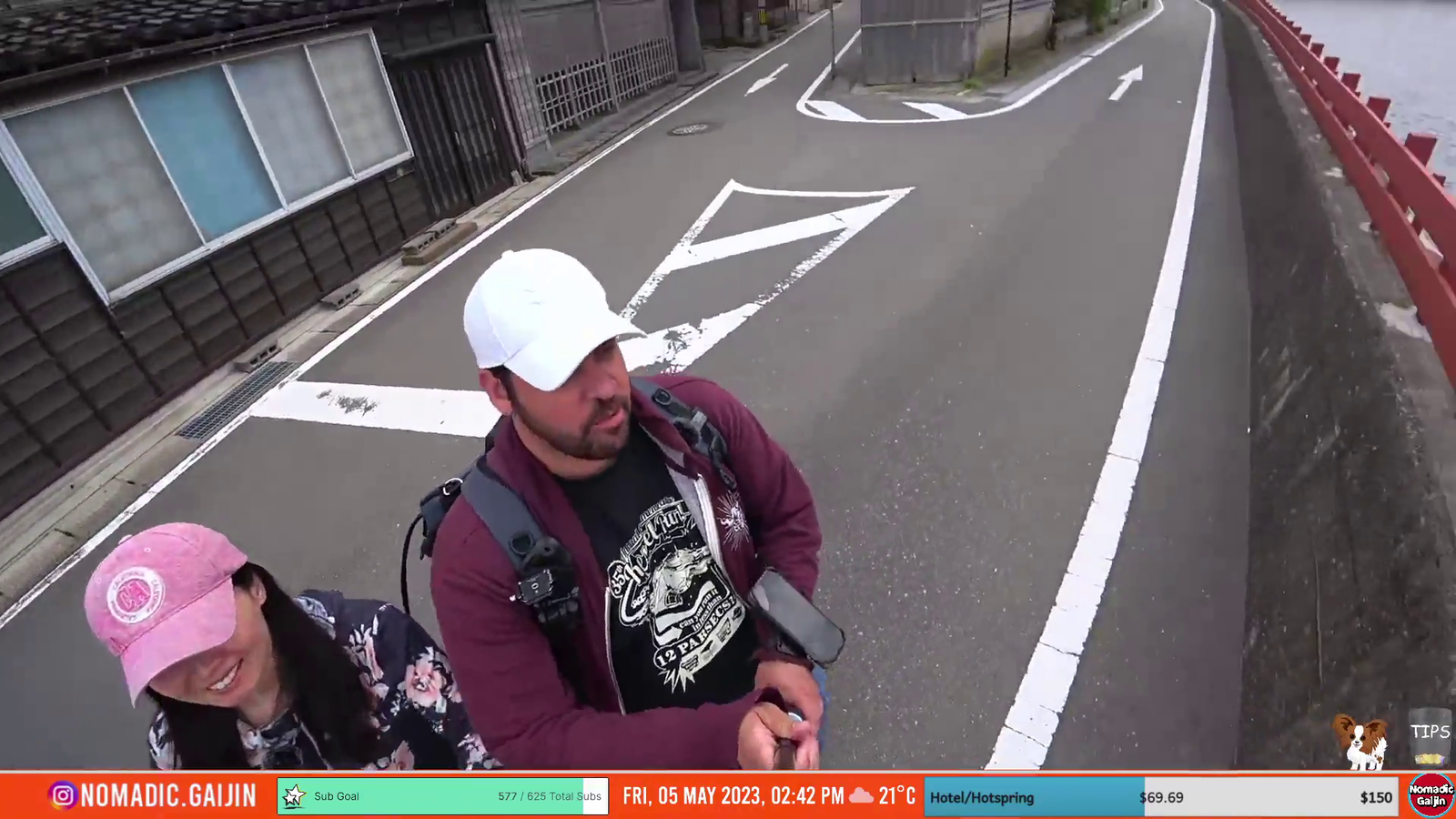 Streamers Run From Earthquake Near Ocean In Japan