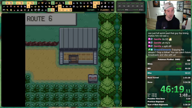 Speedrunner has to run away from 1/8192 Shiny Pidgey!