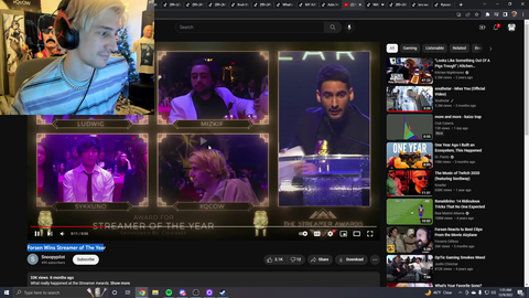 Forsen wins streamer of the year