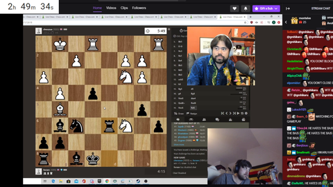 Hikaru gets baited by forsen's chat