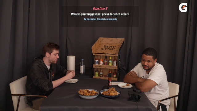 Biggest pet Peeve for each other, Soda speaks the truth.