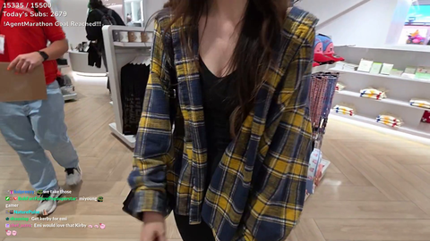 ExtraEmily use her ULT from getting kick out of Nintendo store.