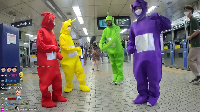 Teletubbies dance battle