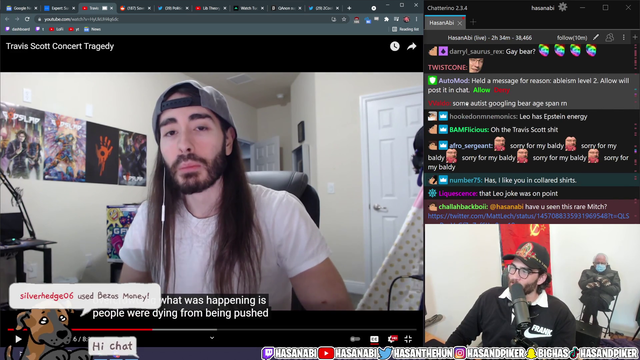 Hasan chatter rolls another