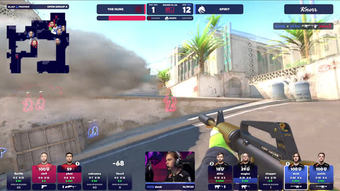 nin9 insane dealgle clutch 1v4 vs current rank 1 Team