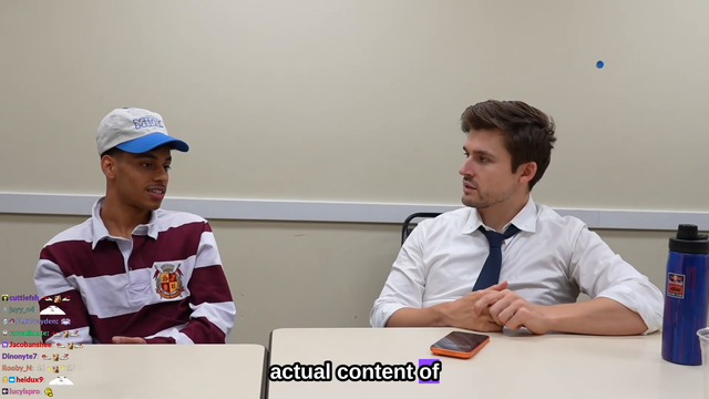 Professor L confronts TheMightyBA about the video