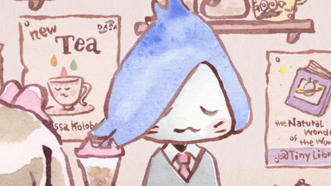 This vTuber has an incredible art style that feels like a full live-animated cartoon