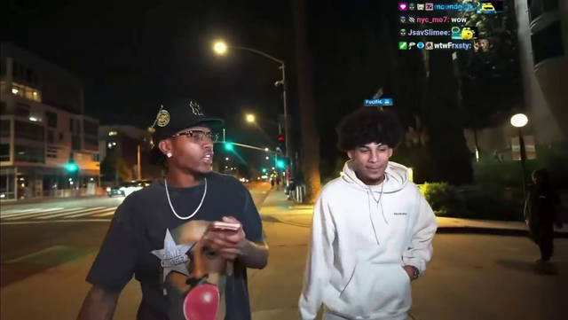 Silky & BigEx stepped in to help a woman in LA after she approached them revealing that a man had been following her.