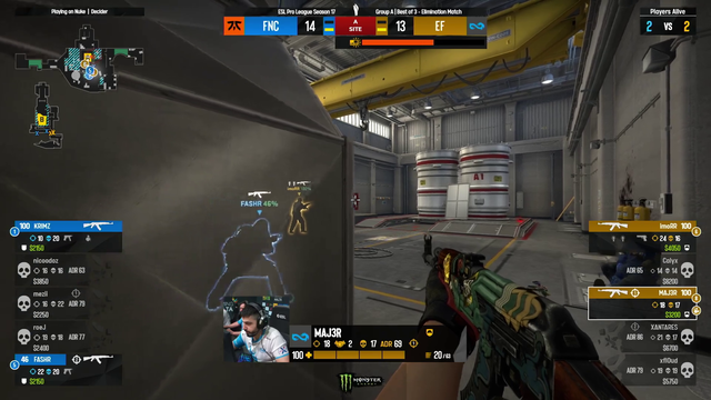 Insane round during the ESL Pro League