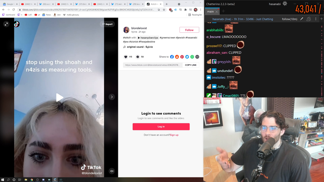 hasan on tiktok girl
