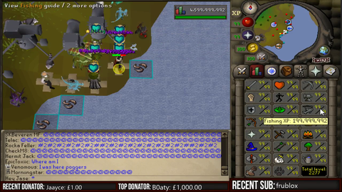 Hey Jase Achieves 200M Experience In All 23 Skills In Oldschool RuneScape, 1200~ Days Of Playtime.