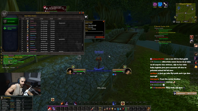 Pilav harassing women on day 1 of Onlyfangs clone