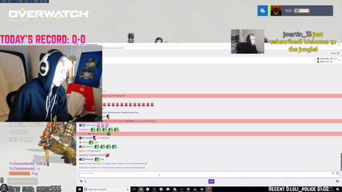 xQc licks his elbow