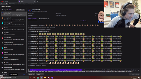 xQc unbans a Ludwig viewer