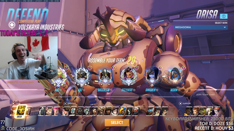 xQc is jacked up on cocaine