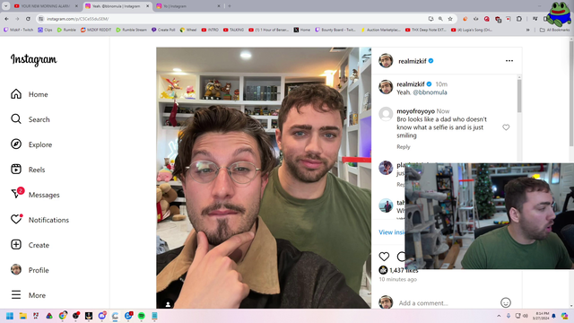 Mizkif caught