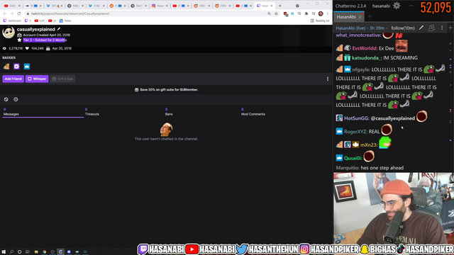 Casual explain future sights Hasan