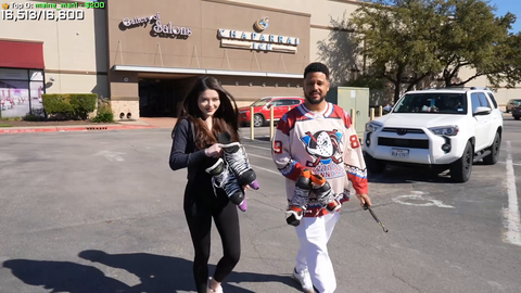 Nmp stream sniped by a crazy fan