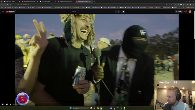 Quin loves what?
