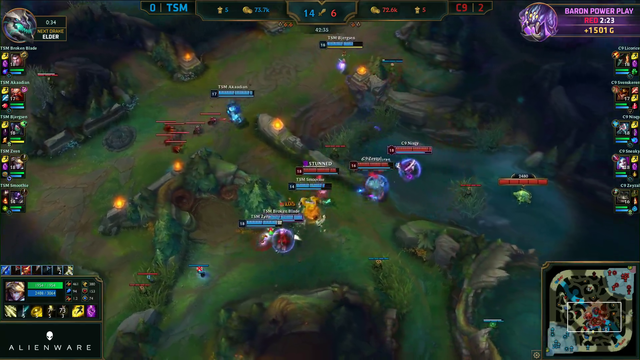 League of legends Caster transforms to a rap god