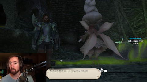 Asmongold officially converted to FFXIV