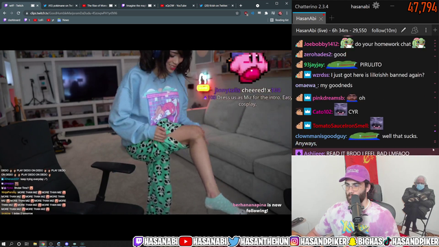 Hasan can't unhear Moist from Emiru