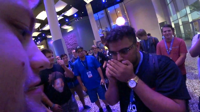 GUY PLAYS HARMONICA