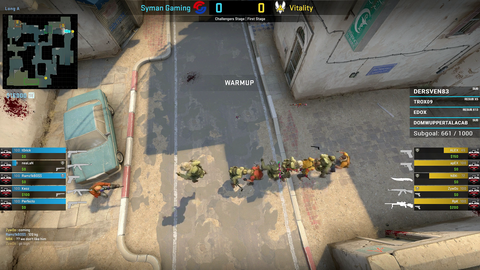 Csgo major has 40 min delay, luckily the players know how to entertain themselves