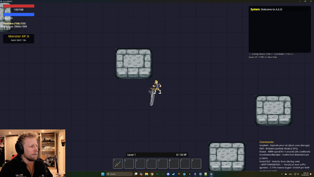 Quin asks AI to update his games sounds
