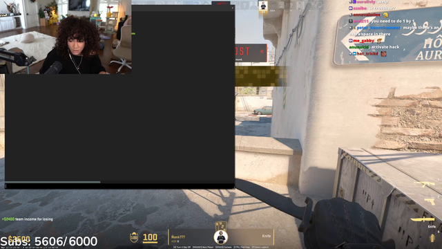 Zoil gives Cinna the meta crosshair for her first time playing CS:GO