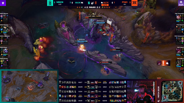 Crazy ending to LEC game (1hp nexus)