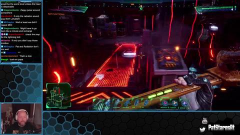 System Shock makes Pat feel nervous