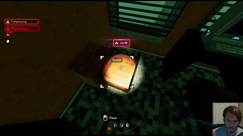Jerma attempts to infiltrate an office