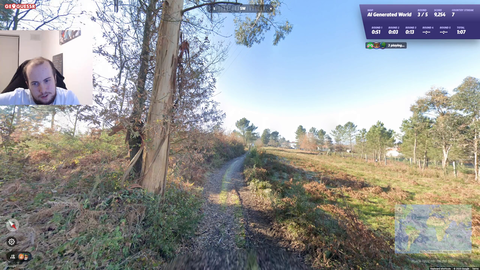 Geoguessr Streamer clicks the 5K on accident