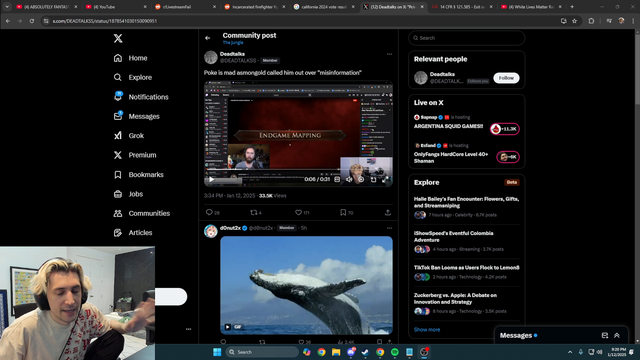 xQc calls out Poke